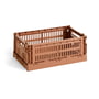 Hay - Colour Crate Panier S, 26,5 x 17 cm, terracotta, recycled