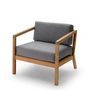 Fritz Hansen - Skagerak Virkelyst Fauteuil, teck / cendre