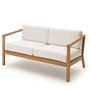 Fritz Hansen - Skagerak Virkelyst Canapé 2 places, teck / blanc