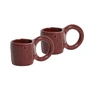 Petite Friture - Donut Tasse à espresso, cherry (set de 2)