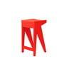 OUT Objekte unserer Tage - Schulz Tabouret de bar H 65 cm, rouge vif
