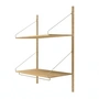 Frama - Library Étagère H 114,8 cm, chêne naturel (Hanger Section)