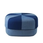 Normann Copenhagen - Circus Pouf grand duo, bleu