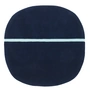 Normann Copenhagen - Oona Tapis, 140 x 140 cm, bleu