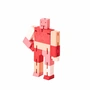 Areaware - Cubebot , micro, rouge multi
