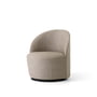 Audo - Tearoom Lounge Chair, articulation pivotante, blanc ( Safire 004)