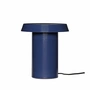 Hübsch Interior - Keen Lampe de table, Ø 20 cm, bleu foncé
