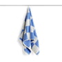 Hay - Check Serviette de bain, 50 x 90 cm, sky blue