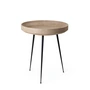 Mater - Bowl Table medium, Ø 46 x H 52 cm, light (Coffee Waste Edition)