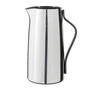 Stelton - Emma Cafetière isolante 1,2 l, acier inoxydable / poignée noire ( Limited Edition )