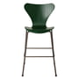 Fritz Hansen - Série 7 Junior chaise, Brown Bronze / evergreen