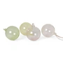 Ferm Living - Glass Baubles Boules de Noël, Large, multicolore clair (set de 4)