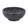 Humdakin - Genova Coupe Terrazzo, Ø 18 x 8 cm, noir