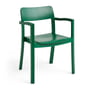 Hay - Pastis Chaise avec accoudoirs, pine green