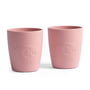 Sebra - MUMS Gobelet pour enfants, Ø 7 cm, blossom pink (set de 2)