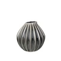 Broste Copenhagen - Wide Vase, Ø 25 x H 25 cm, smoked pearl