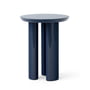 & Tradition - Tung Table JA3, Ø 38 x 48 cm, acier bleu
