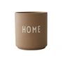 Design Letters - AJ Favourite Tasse en porcelaine, Home / marron