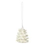 Broste Copenhagen - Christmas Pulp Pendentif décoratif, sapin, blanc