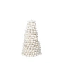 Broste Copenhagen - Pulp Sapin de décoration, H 21 cm, blanc