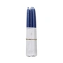 Broste Copenhagen - Tapers Bougie pointue trempée, Ø 1,2 cm, baja blue (set de 10)