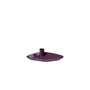 Broste Copenhagen - Mie Plateau pour bougies, Mini 10 x 8 x 2 cm, blackberry wine