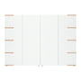 Tojo - Stau Sideboard high, 200 x 145 cm, blanc