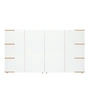 Tojo - Stau Sideboard side, 200 x 110 cm, blanc