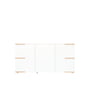 Tojo - Stau Sideboard low, 150 x 75 cm, blanc