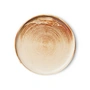 HKliving - Chef Ceramics Assiette, Ø 20 cm, rustic cream/brown
