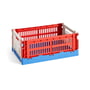 Hay - Colour Crate Mix Panier S, 26,5 x 17 cm, rouge, recycled