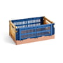 Hay - Colour Crate Mix Panier S, 26,5 x 17 cm, dark blue, recycled