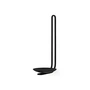 Audo - Porte-bougie mural Clip, H 20 cm, noir