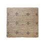 HKliving - Tapis de jute, 200 x 200 cm, rustic