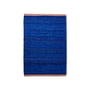 HKliving - Tapis en soie, 120 x 180 cm, azure