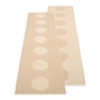 Pappelina - Vera Tapis réversible 2. 0, 70 x 280 cm, beige / beige métallisé