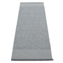 Pappelina - Edit Tapis, 70 x 200 cm, granit / grey metallic