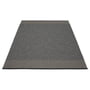 Pappelina - Edit Tapis, 180 x 260 cm, black / charcoal / granit metallic