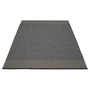 Pappelina - Edit Tapis, 180 x 260 cm, black / charcoal / granit metallic