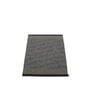 Pappelina - Edit Tapis, 60 x 85 cm, black / charcoal / granit metallic