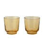 Muuto - Raise Verre à boire 20 cl, orange brûlé (set de 2)