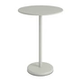 Muuto - Linear Steel Table de bistrot Outdoor, Ø 70 x H 105 cm, grise
