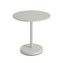 Muuto - Linear Steel Table de bistrot Outdoor, Ø 70 x H 73 cm, grise