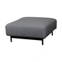 Cane-line - Aura Pouf, gris foncé, (Cane-line Ambience)