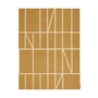 Kvadrat - Kelim Untitled_AB13 Tapis, 180 x 240 cm, jaune / beige (0032 Sun)