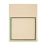 Kvadrat - Kelim Untitled_AB12 Tapis, 180 x 240 cm, vert / beige (0014 Grass Green)