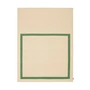 Kvadrat - Kelim Untitled_AB12 Tapis, 180 x 240 cm, vert / beige (0014 Grass Green)