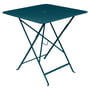 Fermob - Bistro Table pliante, 71 x 71 cm, bleu acapulco