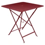 Fermob - Bistro Table pliante, 71 x 71 cm, chili