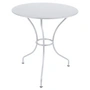 Fermob - Opéra + table de jardin, Ø 67 cm, blanc coton